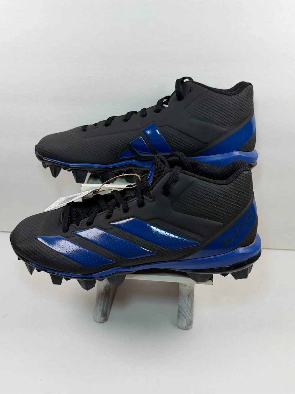 Adidas Adizero Impact.2 MD Football Cleats Men’s Size 9 Black Blue